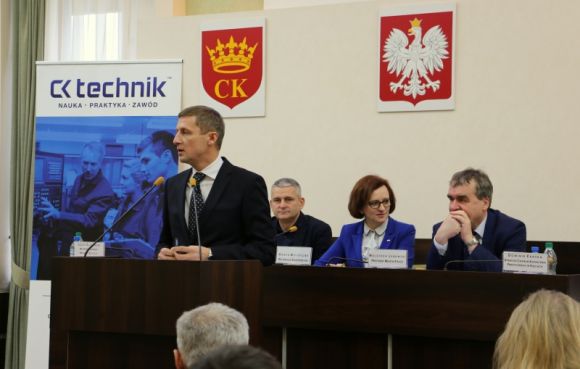 Pierwsza konferencja prasowa CK Technik