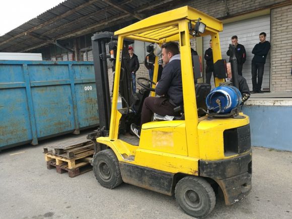 Egzamin na operatora wózka widłowego tuż tuż!