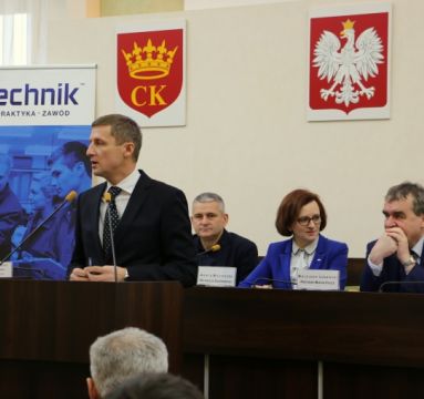 Pierwsza konferencja prasowa CK Technik