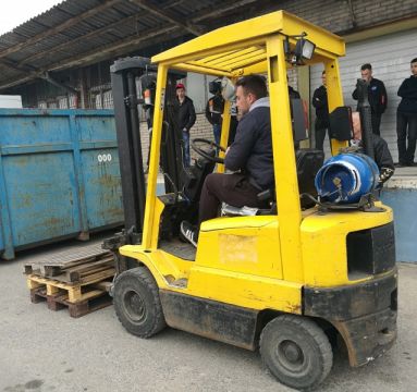 Egzamin na operatora wózka widłowego tuż tuż!