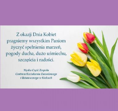 Życzenia dla Pań